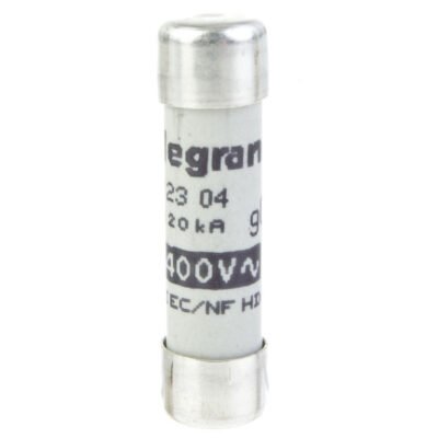Wkładka bezpiecznikowa cylindryczna 8,5x31,5mm 4A gG 400V 012304