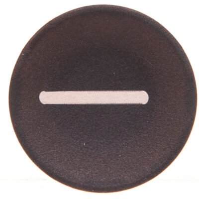 Wkładka do przycisku 22mm płaska czarna z symbolem START I M22-XD-S-X1 218166