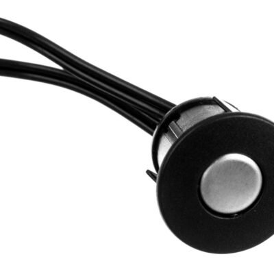 Włącznik dotykowy ściemnialny 12V 24W czarny fi 22x16mm na otwór fi18 AE-WDSC-10DIM