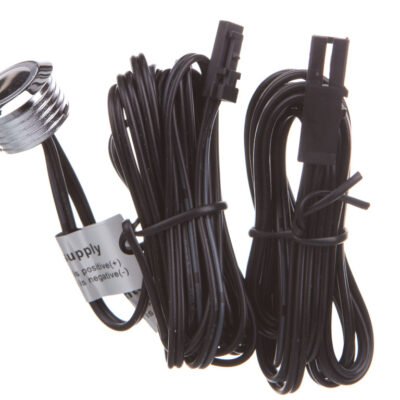 Włącznik dotykowy ściemnialny 12V DC max.20W przewód 1500mm chrom AE-WBEZD-NB