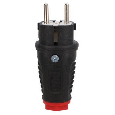 Wtyczka gumowa 16A 2P+Z 230V SCHUKO VDE IP54 /guma-poliamid/ TAURUS2 0511-sr