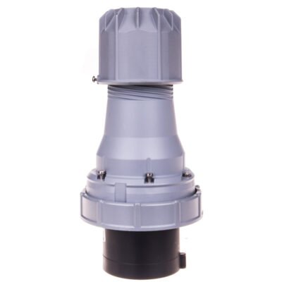 Wtyczka przenośna 125A 4P 500V czarna IP67 POWER TWIST 044-7