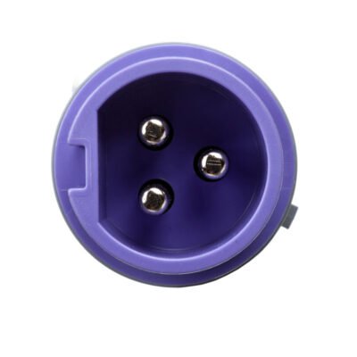 Wtyczka przenośna 16A 3P 24V fioletowa IP44 TWIST 063v