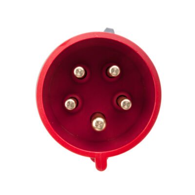 Wtyczka przenośna 32A 5P 400V czerwona IP44 TURBO SHARK 025-6TT