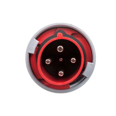 Wtyczka przenośna 63A 4P 400V czerwona IP67 POWER TWIST 034-6