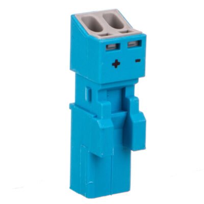 Wtyk 2-biegunowy kodowanie I niebieski WINSTA MINI 890-1112