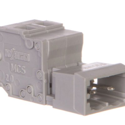 Wtyk MCS-MIDI Classic 2-biegunowy szary raster 5mm 231-602 /100szt./