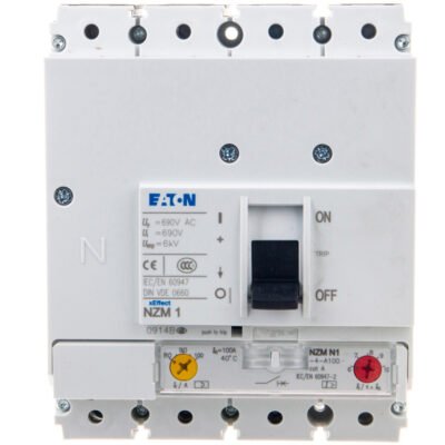 Wyłącznik mocy 100A 4P 50kA NZMN1-4-A100 265819