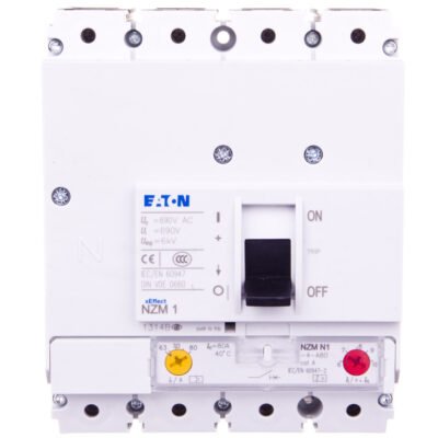 Wyłącznik mocy 80A 4P 50kA NZMN1-4-A80 265817