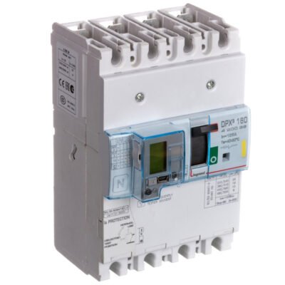 Wyłącznik mocy z zabezpieczniem różnicowprądowym 4P 125A 16kA DPX3 160+BL.R 420036