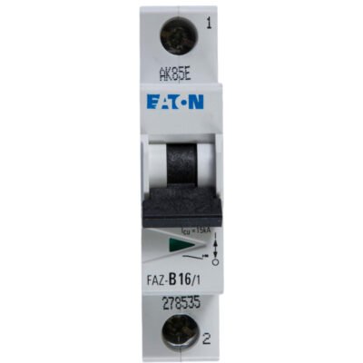 Wyłącznik nadprądowy 1P B 16A 15kA AC FAZ B16/1 278535