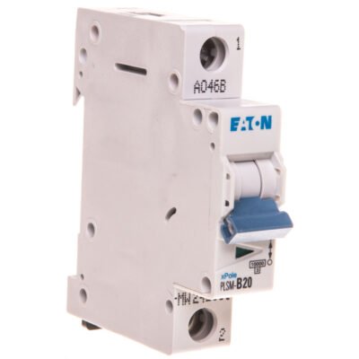 Wyłącznik nadprądowy 1P B 20A 10kA AC PLSM-B20-MW 242181