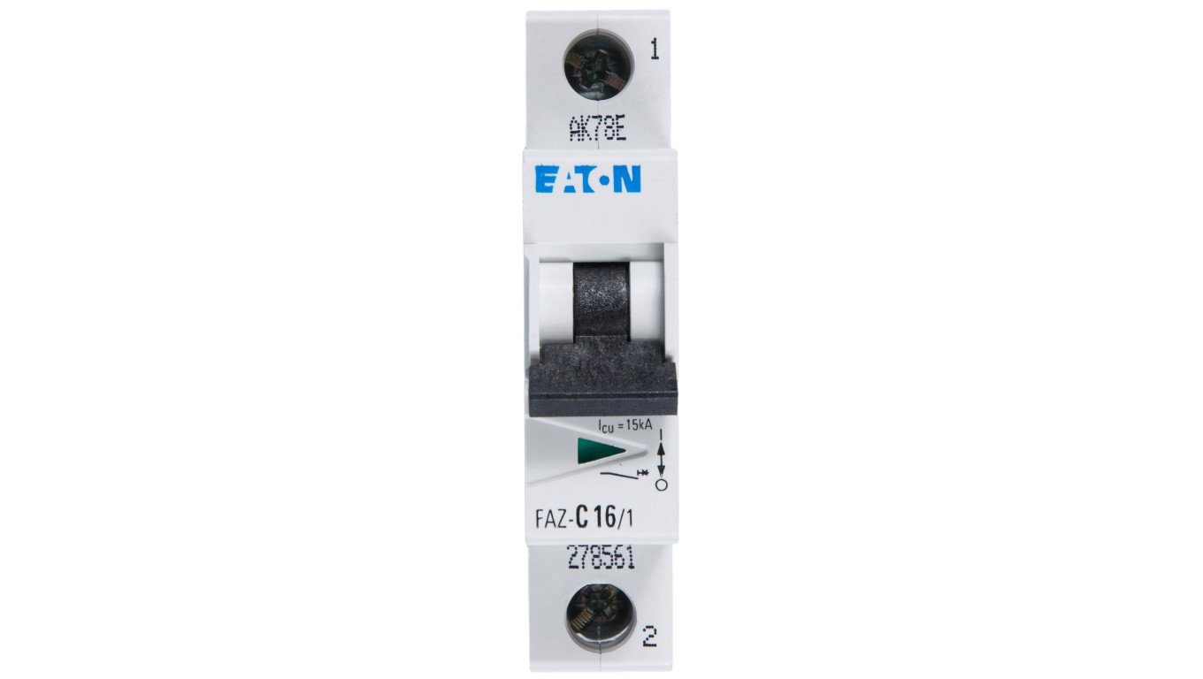 Wyłącznik nadprądowy 1P C 16A 15kA AC FAZ C16/1 278561