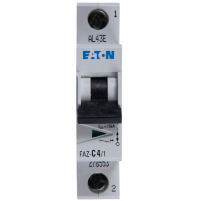Wyłącznik nadprądowy 1P C 4A 15kA AC FAZ C4/1 278553