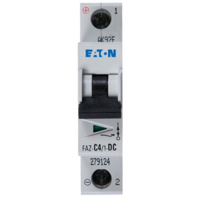 Wyłącznik nadprądowy 1P C 4A 15kA DC FAZ C4/1-DC 279124