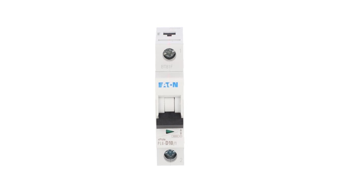Wyłącznik nadprądowy 1P D 10A 6kA AC PL6-D10/1 286543