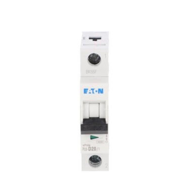 Wyłącznik nadprądowy 1P D 20A 6kA AC PL6-D20/1 286546