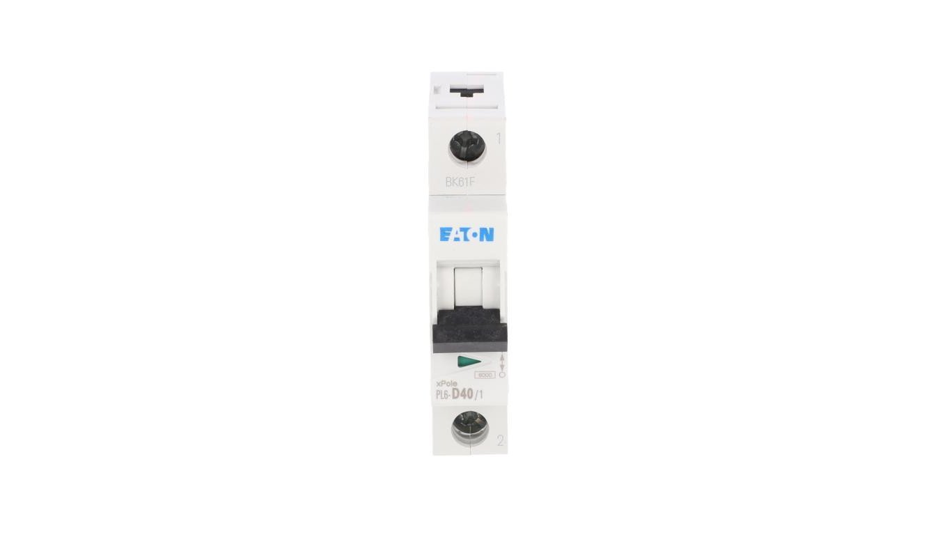 Wyłącznik nadprądowy 1P D 40A 6kA AC PL6-D40/1 286549