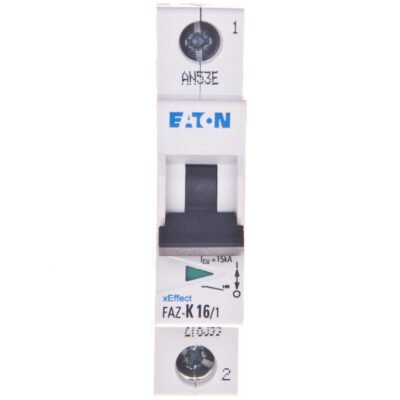 Wyłącznik nadprądowy 1P K 16A 15kA AC FAZ K16/1 278599