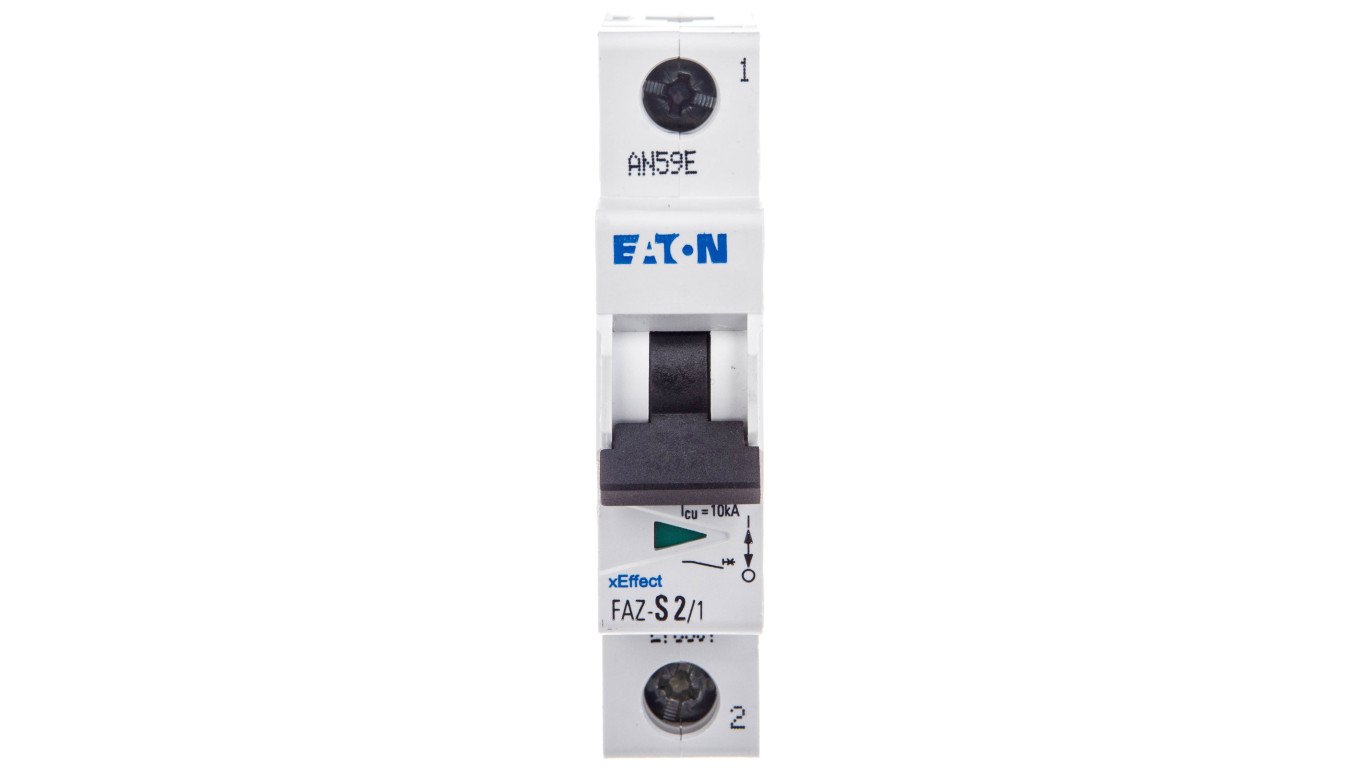 Wyłącznik nadprądowy 1P S 2A 15kA AC FAZ S2/1 278607
