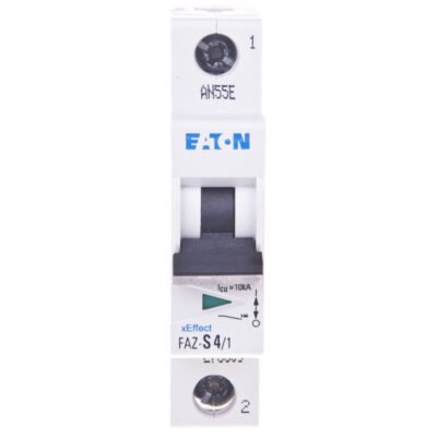 Wyłącznik nadprądowy 1P S 4A 15kA AC FAZ S4/1 278609