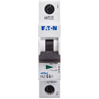 Wyłącznik nadprądowy 1P S 6A 15kA AC FAZ S6/1 278610