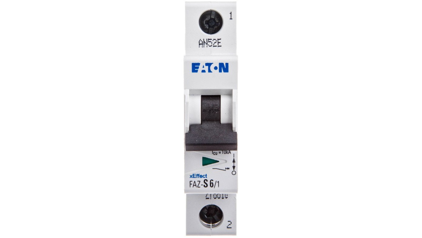 Wyłącznik nadprądowy 1P S 6A 15kA AC FAZ S6/1 278610
