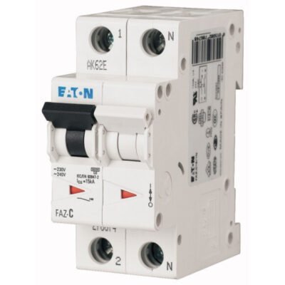 Wyłącznik nadprądowy 1P+N C 4A 15kA AC FAZ C4/1N 278666