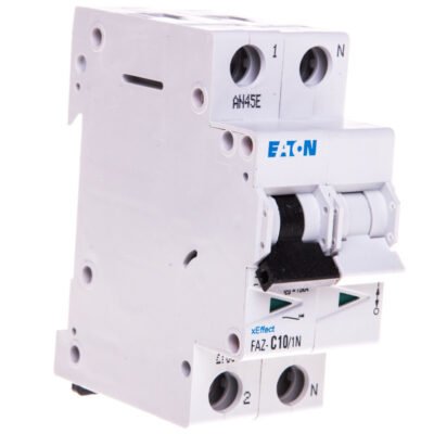 Wyłącznik nadprądowy 1+N C 10A 15kA AC FAZ C10/1N 278670
