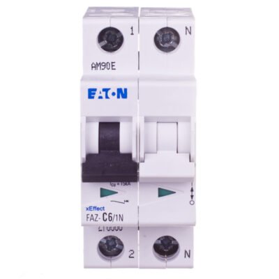 Wyłącznik nadprądowy 1+N C 6A 15kA AC FAZ C6/1N 278668
