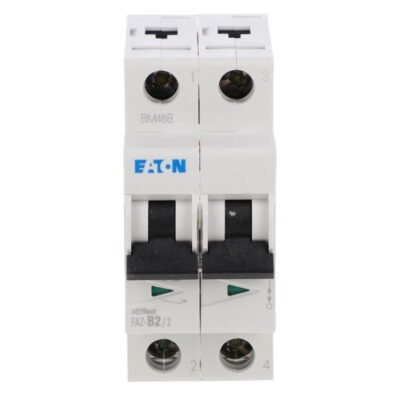 Wyłącznik nadprądowy 2P B 2A 15kA AC FAZ B2/2 278722