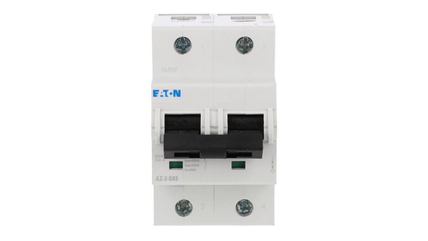 Wyłącznik nadprądowy 2P B 63A 25kA AC AZ-2-B63 174498