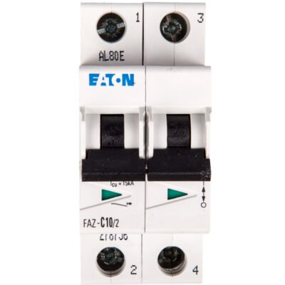 Wyłącznik nadprądowy 2P C 10A 15kA AC FAZ C10/2 278756
