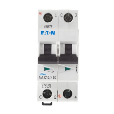 Wyłącznik nadprądowy 2P C 10A 15kA DC FAZ C10/2-DC 279138