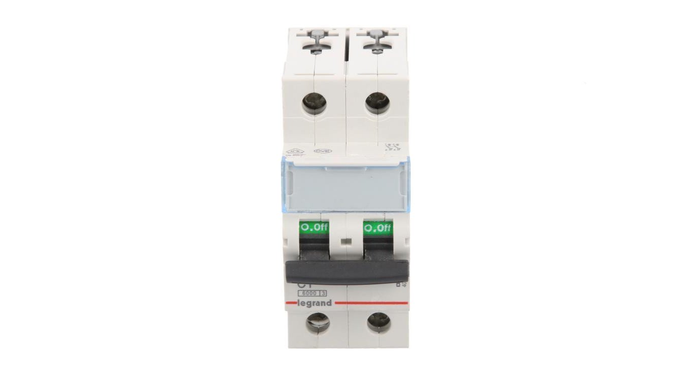 Wyłącznik nadprądowy 2P C 1A 6kA AC S302 TX3 403520