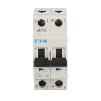 Wyłącznik nadprądowy 2P C 2A 10kA DC FAZ C2/2-DC 279134