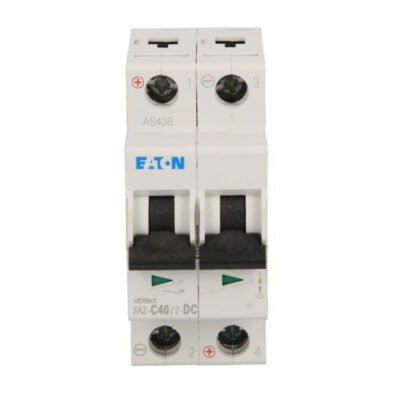 Wyłącznik nadprądowy 2P C 40A 15kA AC FAZ C40/2-DC 279144