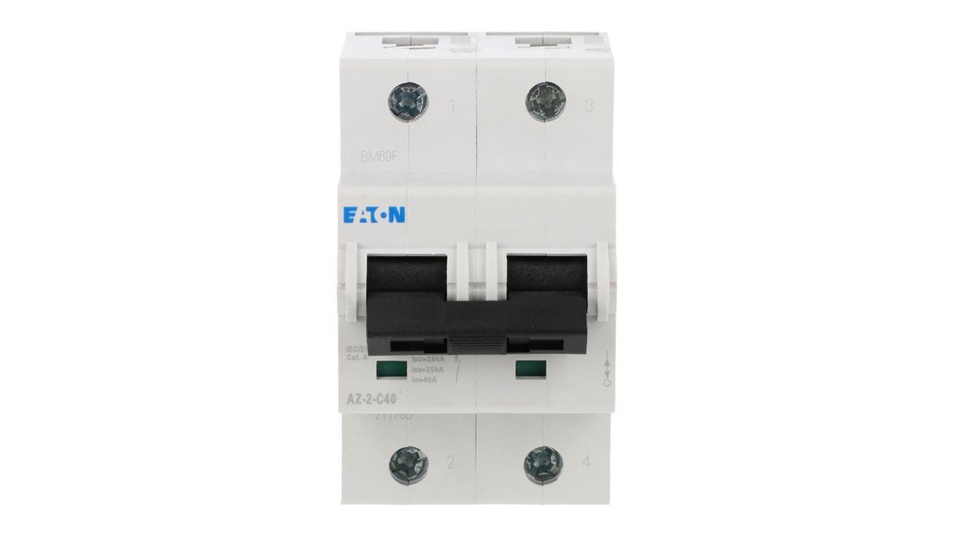 Wyłącznik nadprądowy 2P C 40A 25kA AC AZ-2-C40 211785