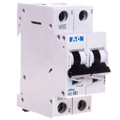 Wyłącznik nadprądowy 2P C 4A 15kA AC FAZ C4/2 278752