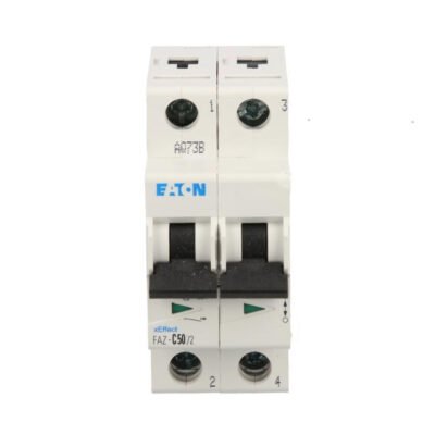 Wyłącznik nadprądowy 2P C 50A 15kA AC FAZ C50/2 278765