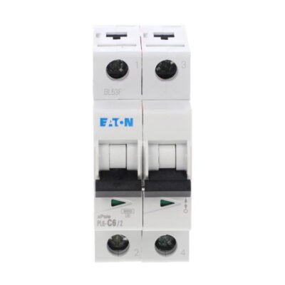 Wyłącznik nadprądowy 2P C 6A 6kA AC PL6-C6/2 286564