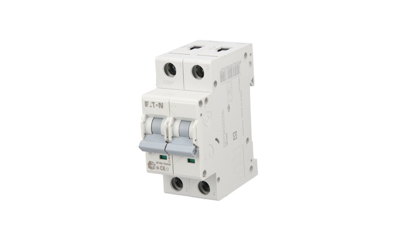 Wyłącznik nadprądowy 2P C 6A 6kA AC xPole Home HN-C6/2 194868