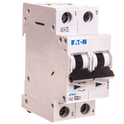 Wyłącznik nadprądowy 2P D 32A 15kA AC FAZ D32/2 278786