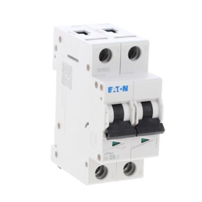 Wyłącznik nadprądowy 2P D 5A 15kA AC FAZ-D12/2 278776