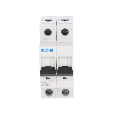 Wyłącznik nadprądowy 2P D 6A 6kA AC PL6-D6/2 286576
