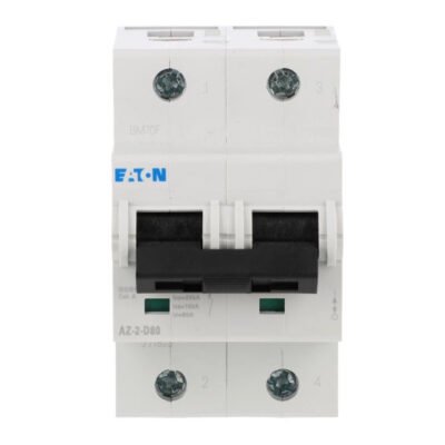 Wyłącznik nadprądowy 2P D 80A 20kA AC AZ-2-D80 211823