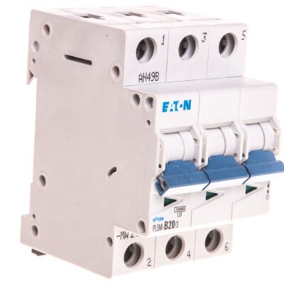 Wyłącznik nadprądowy 3P B 20A 10kA AC PLSM-B20/3-MW 242449