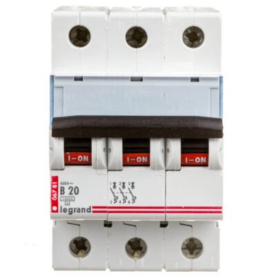 Wyłącznik nadprądowy 3P B 20A 10kA AC S313 TX3 404127