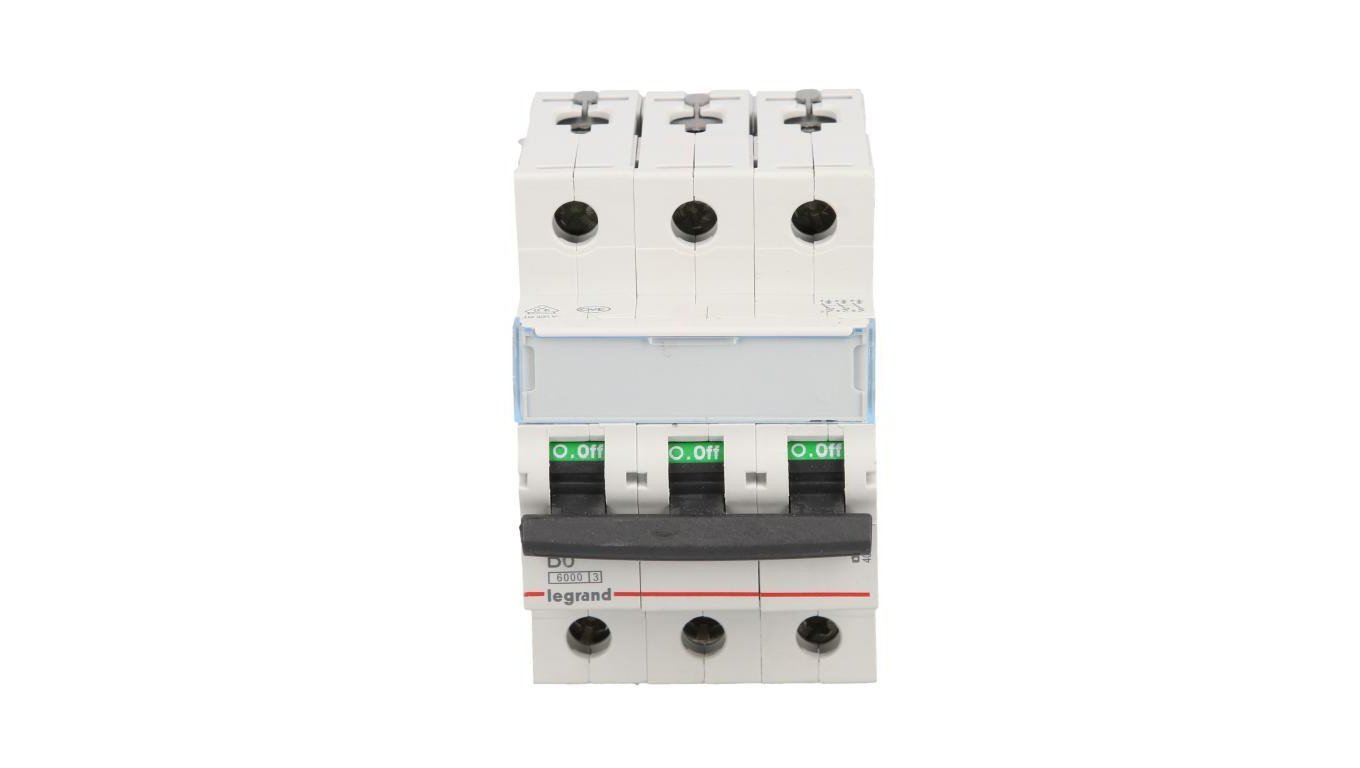 Wyłącznik nadprądowy 3P B 6A 6kA AC S303 TX3 403398