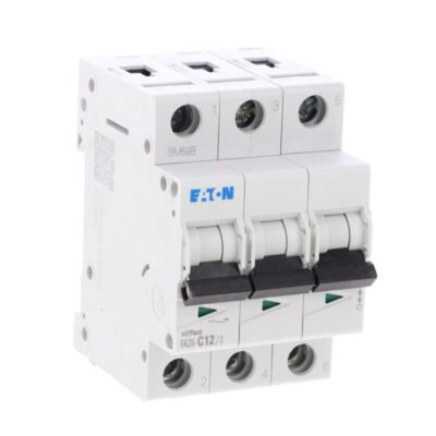 Wyłącznik nadprądowy 3P C 12A 6kA AC FAZ6-C12/3 177406